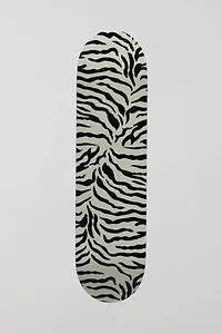 Manic Cherry Zebra Skateboard Wall Art