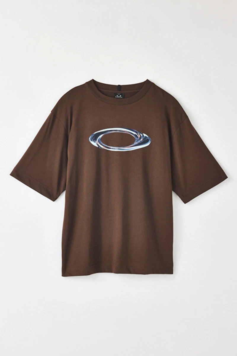 Oakley Liquid Metal Ellipse Logo Graphic Tee