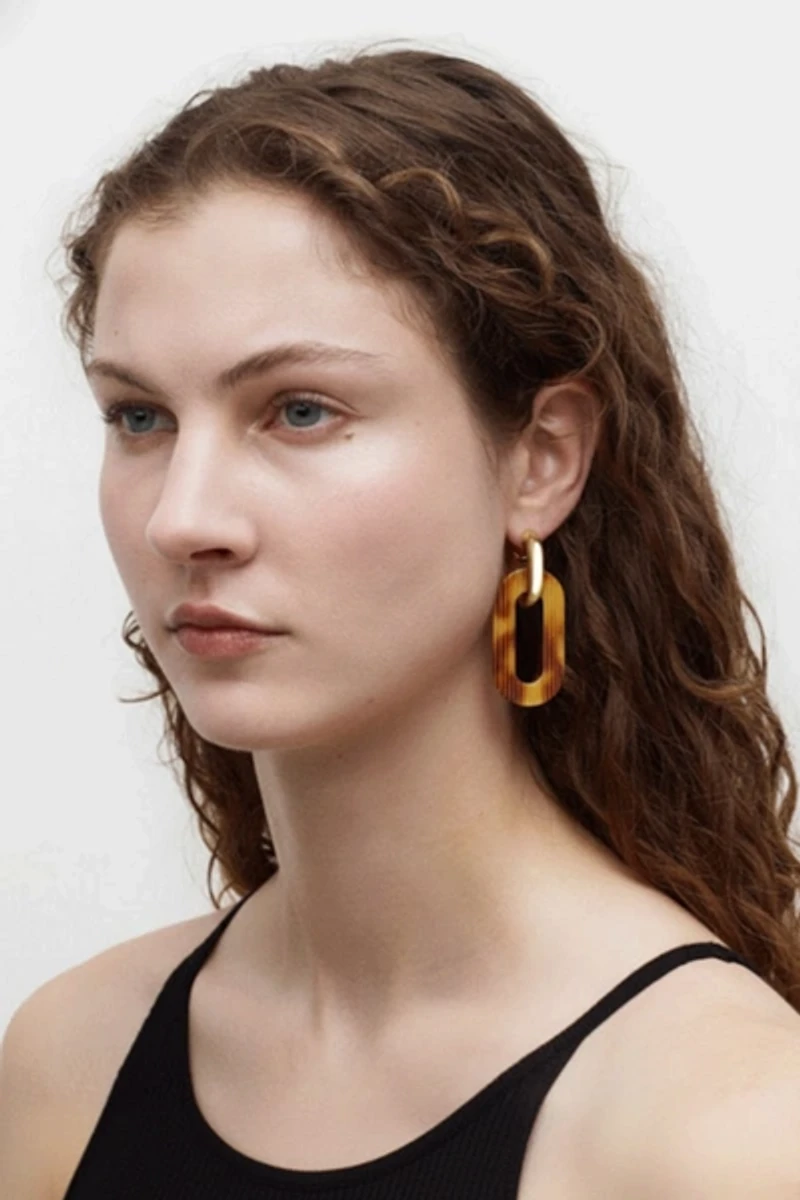 MACHETE Italian Acetate Chunky Link Charms