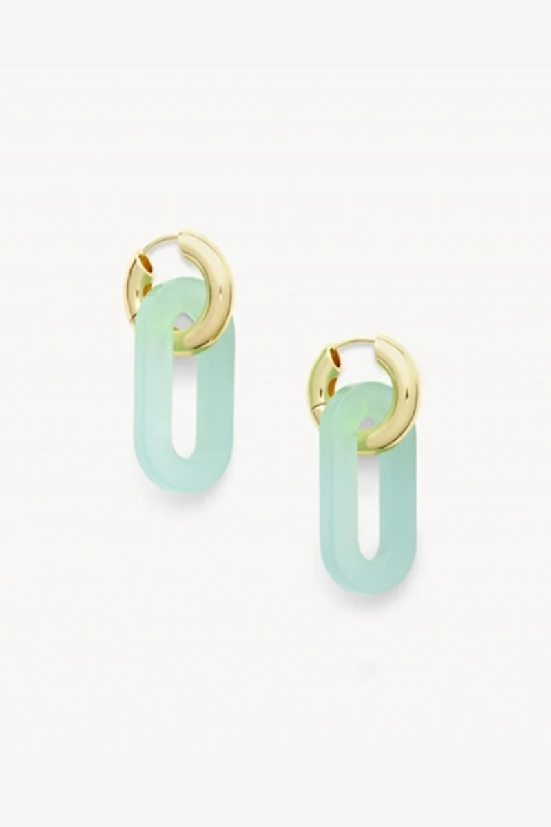 MACHETE Italian Acetate Chunky Link Charms