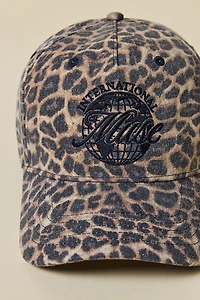 UO International Muse Leopard Baseball Hat