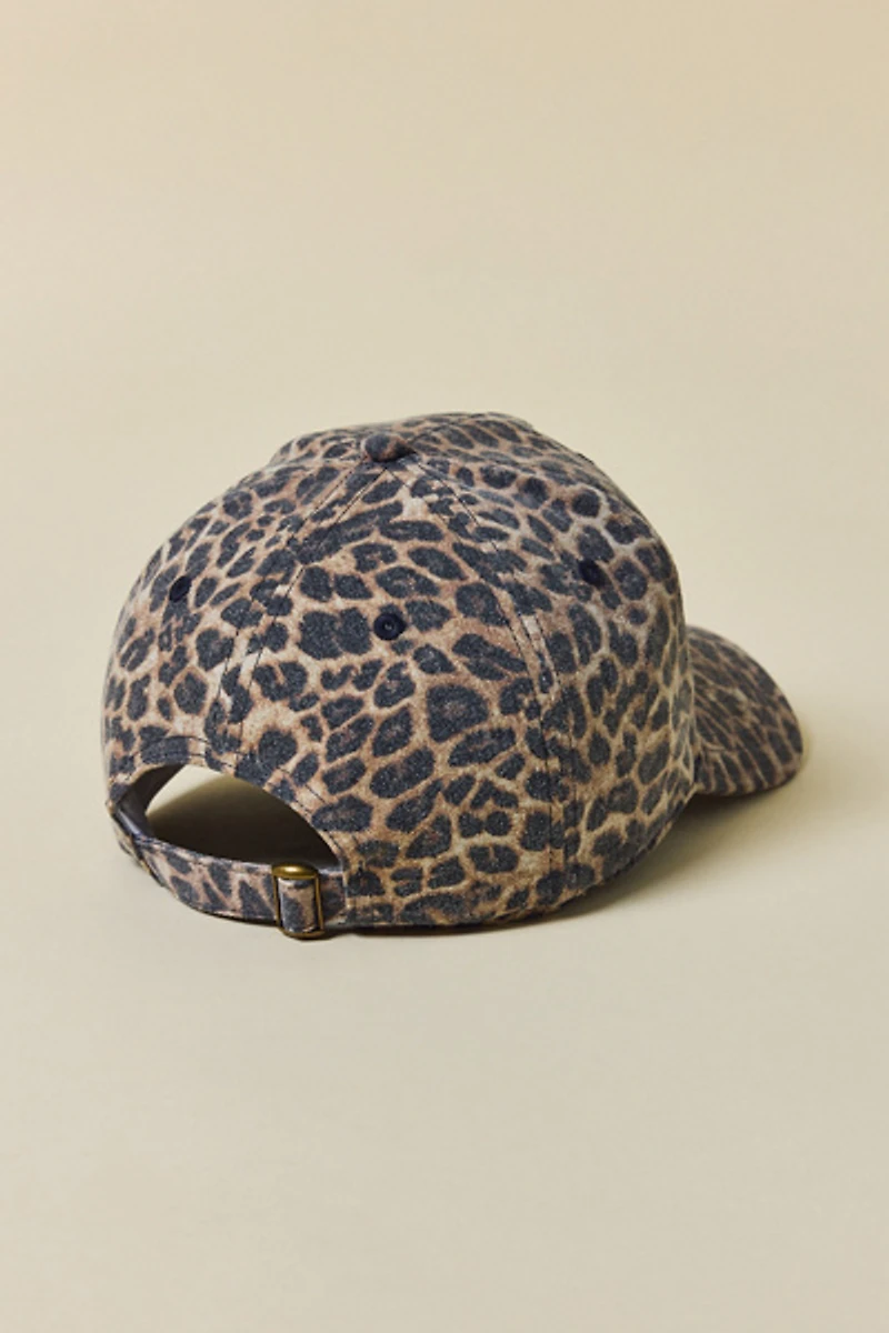UO International Muse Leopard Baseball Hat