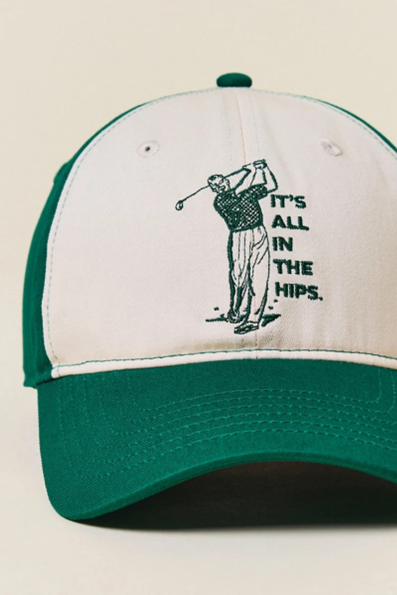 All In The Hips Embroidered Hat