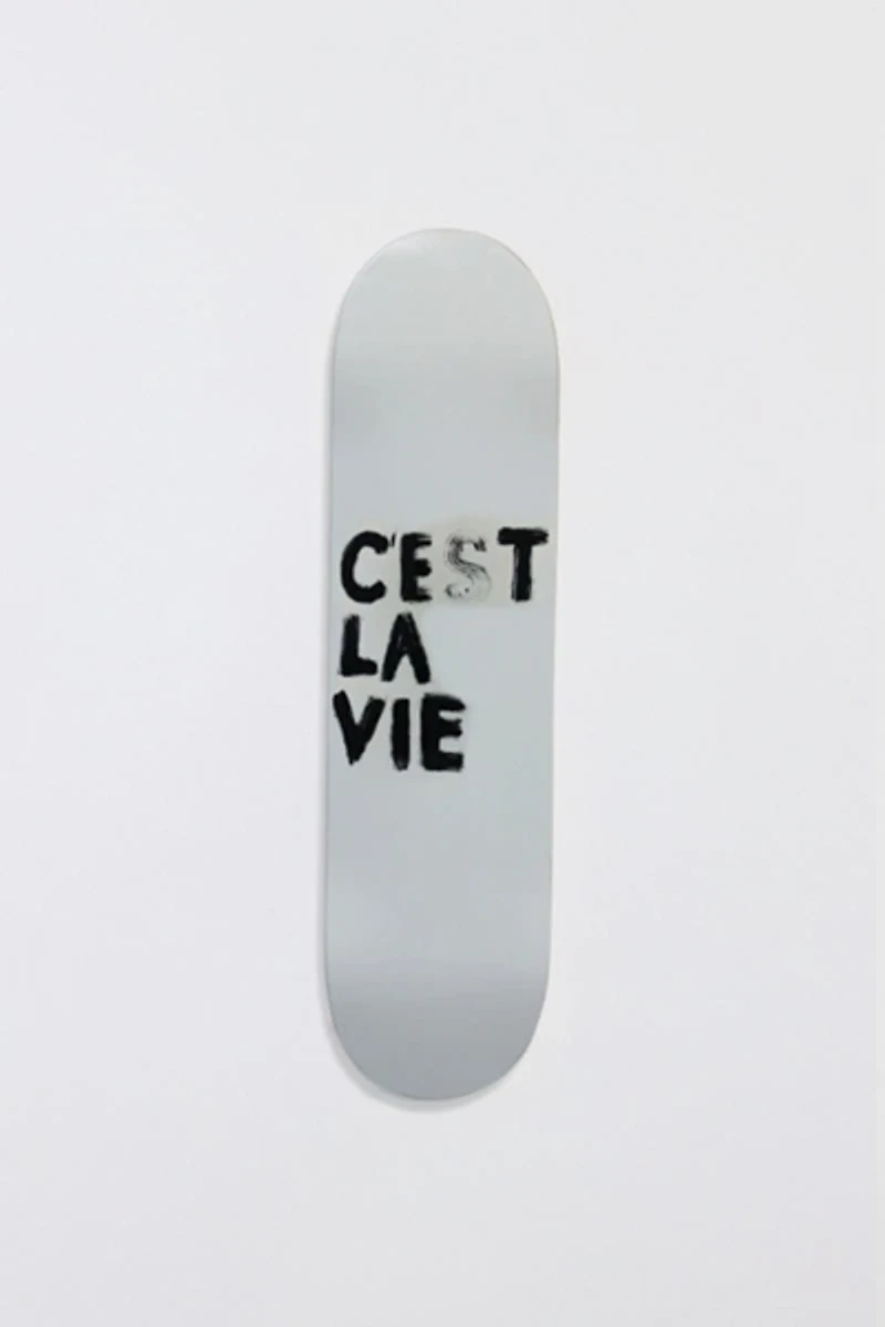 Manic Cherry C'est La Vie Skateboard Wall Art