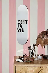 Manic Cherry C'est La Vie Skateboard Wall Art