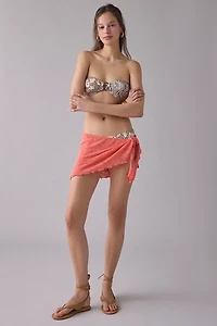 Out From Under Bella Swit Knit Side-Tie Mini Sarong