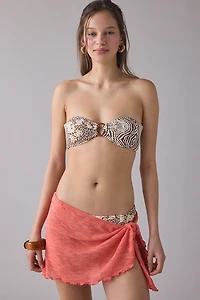 Out From Under Bella Swit Knit Side-Tie Mini Sarong