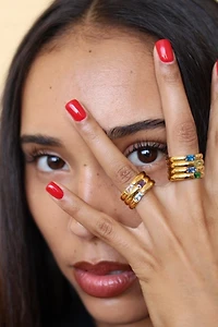 Petit Moments Birthstone Ring