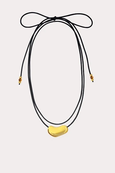 Petit Moments Nugget Corded Tie Necklace