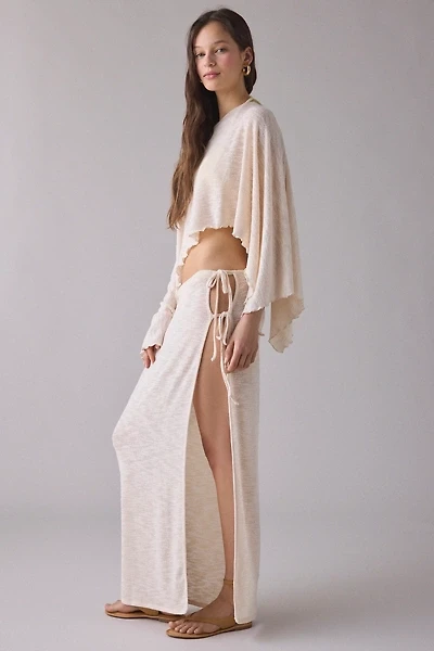 Out From Under Bella Swit Knit Side-Tie Maxi Sarong