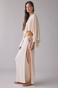Out From Under Bella Swit Knit Side-Tie Maxi Sarong