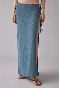 Out From Under Bella Swit Knit Side-Tie Maxi Sarong