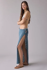 Out From Under Bella Swit Knit Side-Tie Maxi Sarong