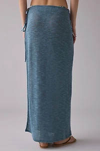 Out From Under Bella Swit Knit Side-Tie Maxi Sarong