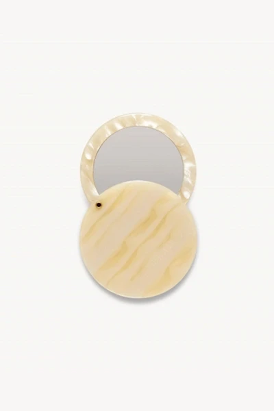 MACHETE Italian Acetate Circle Compact Mirror