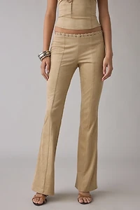 I.AM.GIA Zephyr Faux Suede Flare Pant