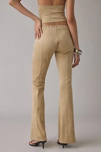 I.AM.GIA Zephyr Faux Suede Flare Pant