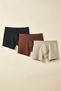 Standard Cloth Stretch Boxer Brief 3-Pack