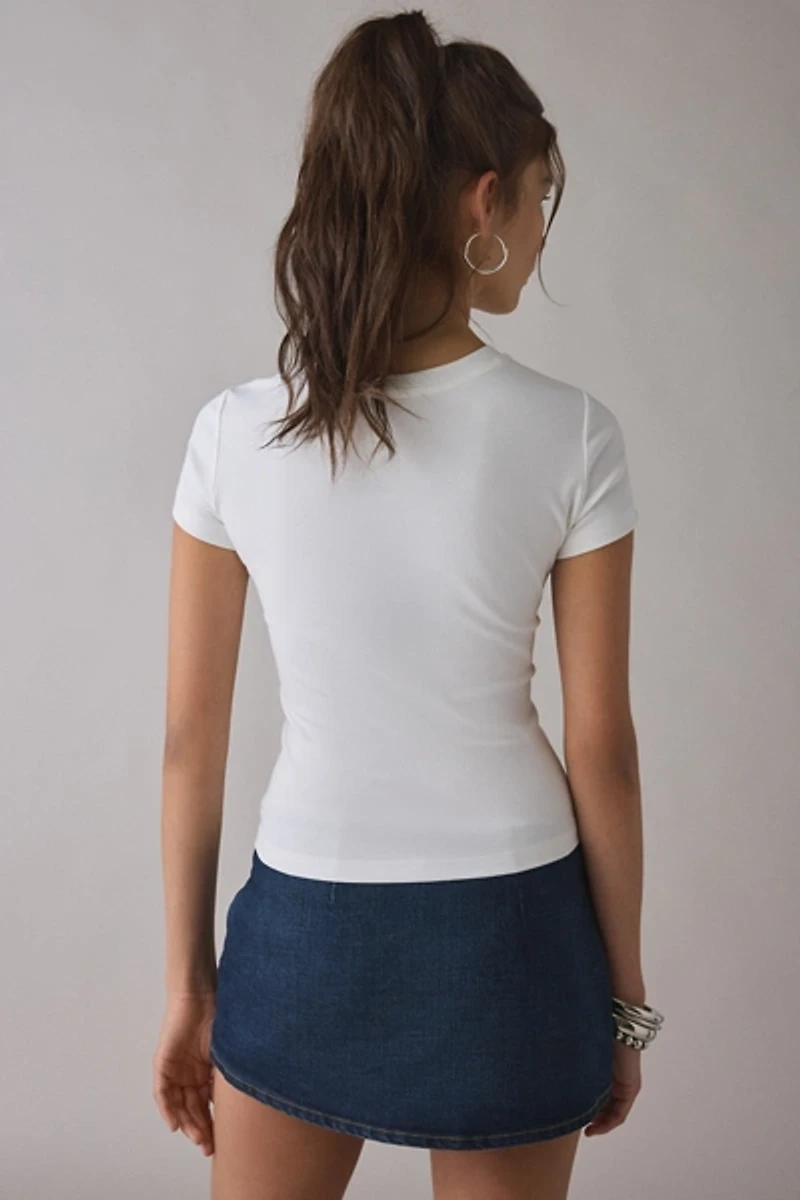 I.AM.GIA Odezia Rhinestone Graphic Baby Tee