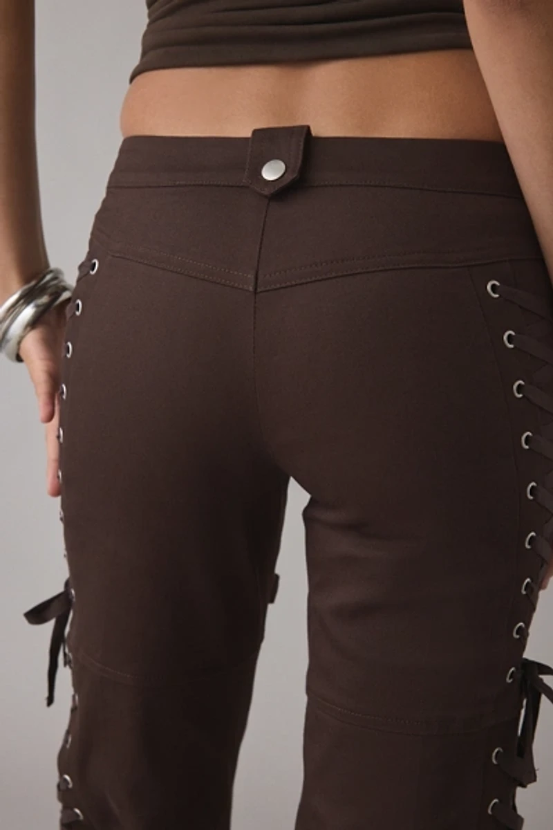 I.AM.GIA Holly Lace-Up Flare Pant
