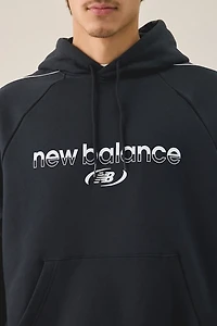 New Balance Trackside Graphic Fleece Hoodie Sweatshirt