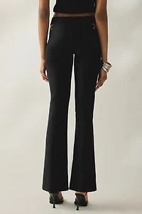 I.AM.GIA. Winona Studded Cutout Flare Pants