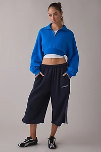 Out From Under Take It Easy Cropped Quarter Zip Pullover