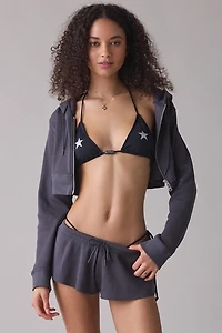 Out From Under So Fetch Waffle Knit Micro Shorts