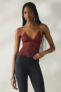 I.AM.GIA. Ellery Butterfly Detail Strappy Open-Back Cami