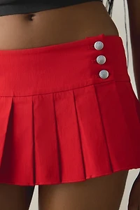 I.AM.GIA. Remini Low-Rise Pleated Mini Skort