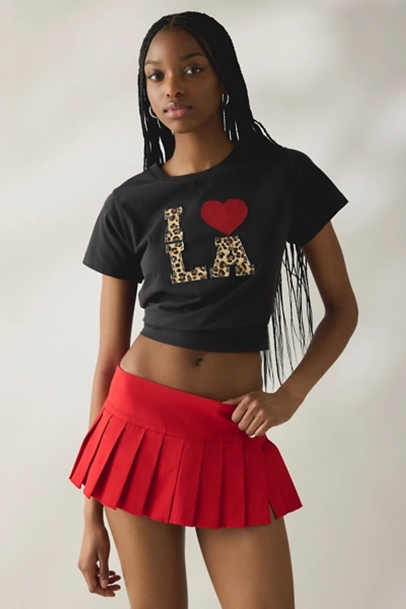 I.AM.GIA. Remini Low-Rise Pleated Mini Skort