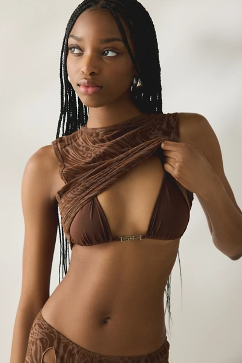 I.AM.GIA. Amina Sheer Mesh Tank Top