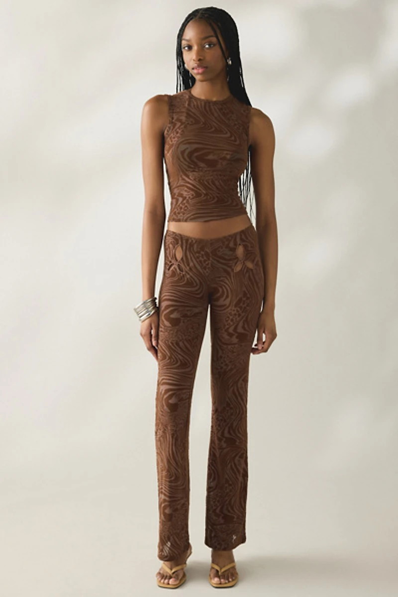 I.AM.GIA. Amina Sheer Mesh Tank Top