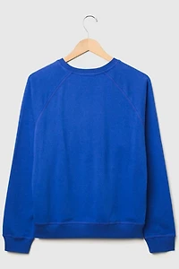 Women's NFL Football Raglan Crewneck Fleece Sweatshirt