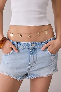 Coin Charm Belly Chain