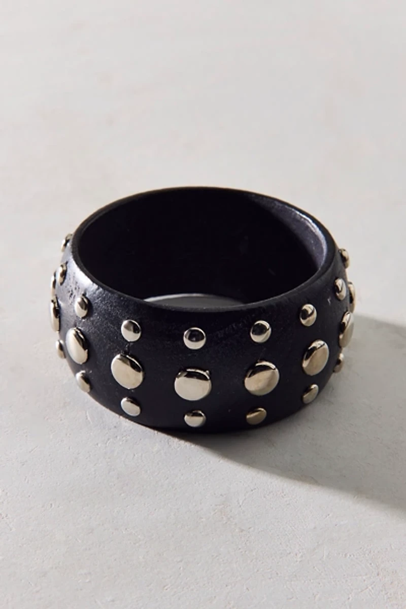 Dean Metal Studded Bangle Bracelet