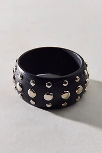 Dean Metal Studded Bangle Bracelet