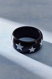Stars Resin Bangle Bracelet