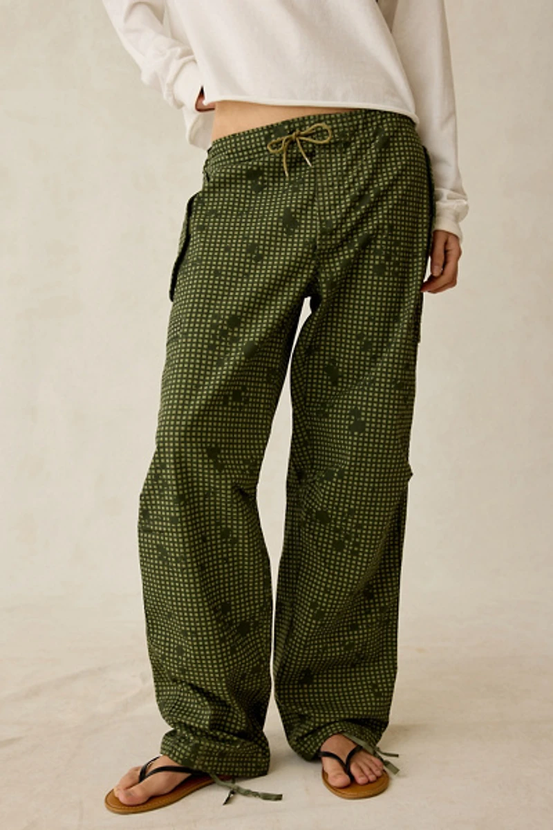 Vintage By UO Digital Print Surplus Pant