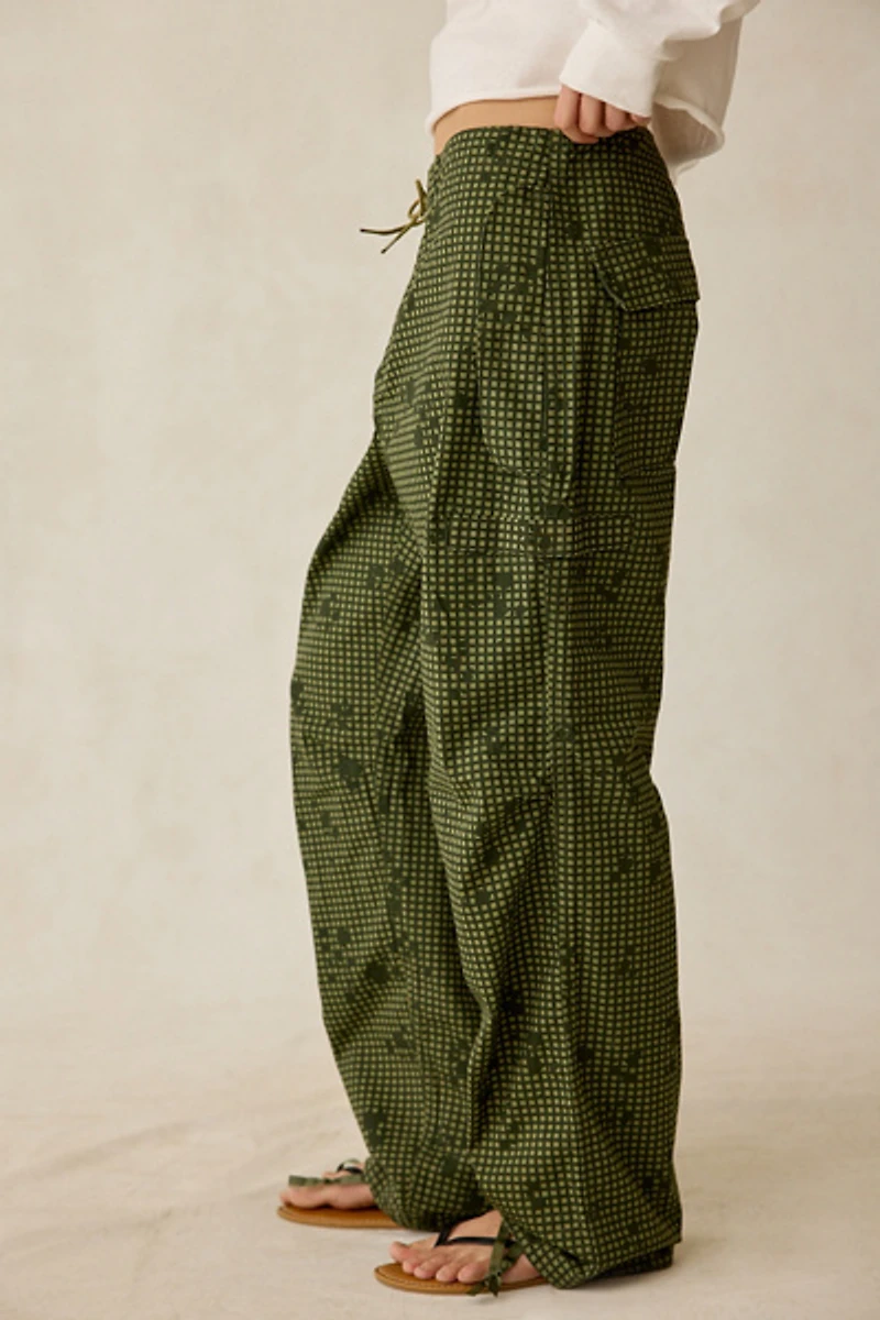 Vintage By UO Digital Print Surplus Pant