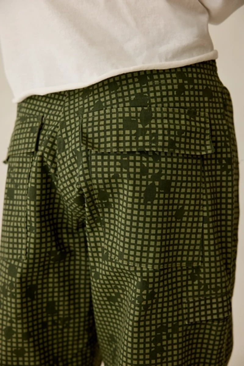 Vintage By UO Digital Print Surplus Pant