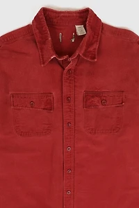 Vintage L.L. Bean Frayed Button-Down Shirt