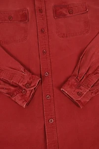 Vintage L.L. Bean Frayed Button-Down Shirt