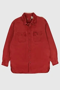 Vintage L.L. Bean Frayed Button-Down Shirt