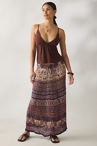 Vintage By UO Gauze Maxi Skirt