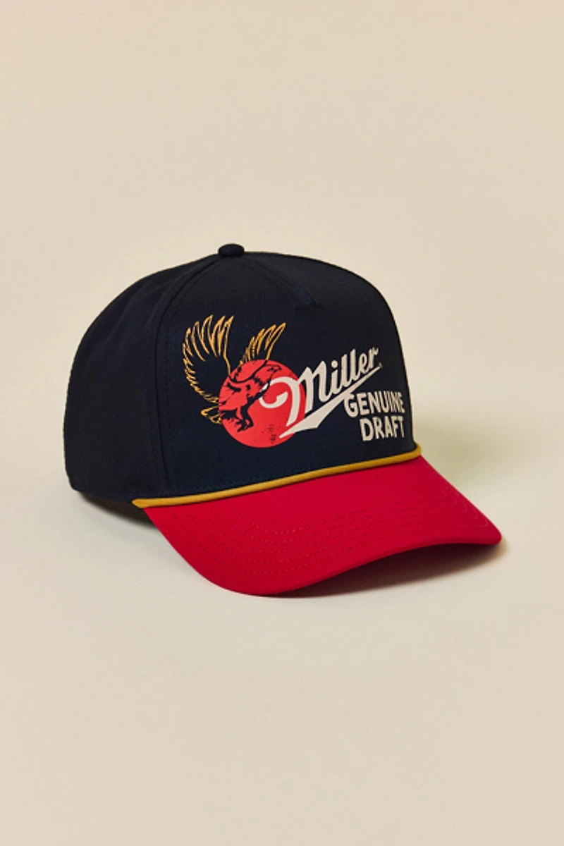 American Needle Miller Genuine Draft Snapback Hat