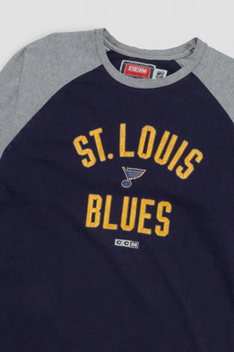Frankie Collective Vintage St. Louis Blues Raglan Tee
