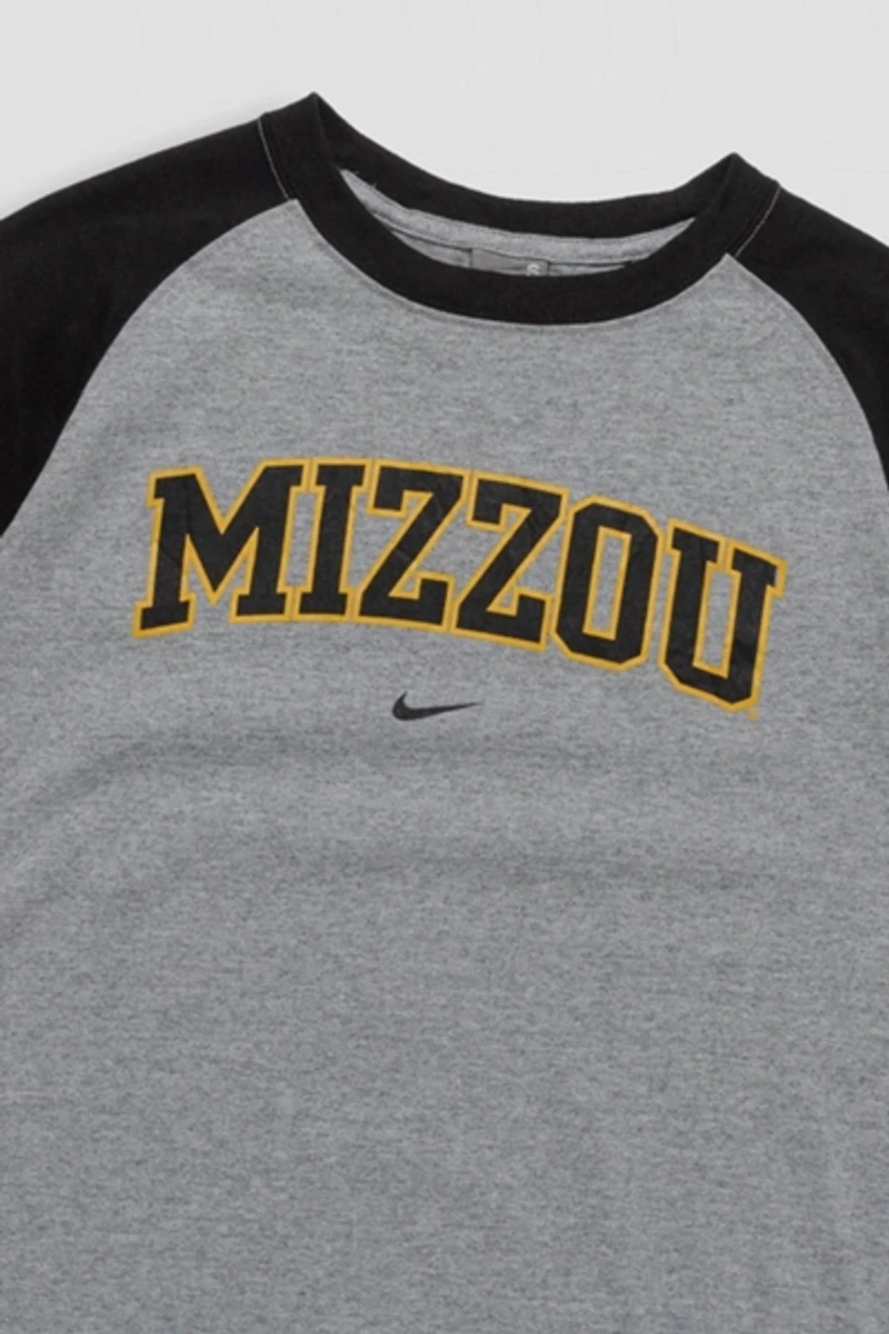 Vintage Missouri Mizzou Raglan Tee