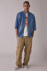 ReMADE By UO 3/4 Sleeve Denim Shirt