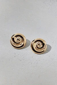 A Dream Swirl Post Earring